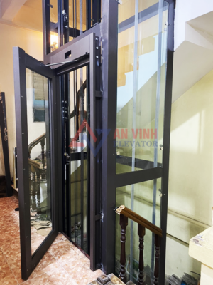 Chi tiết cấu tạo thang máy gia đình
