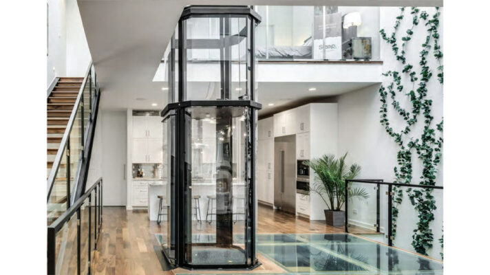 Lựa chọn thang máy gia đình theo thiết kế phòng máy