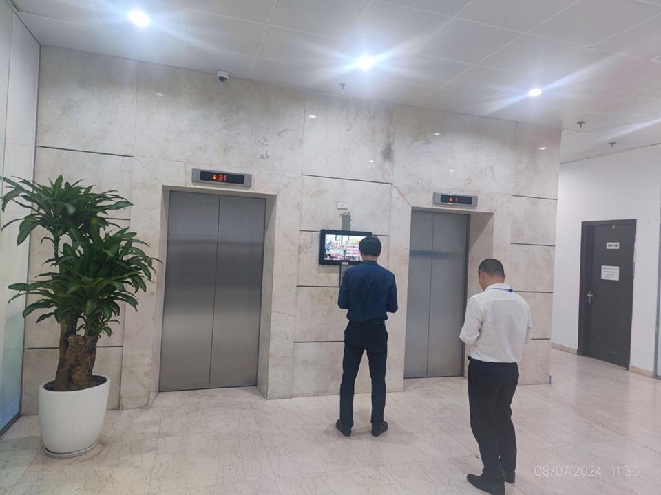 Lắp đặt hệ thống thang máy cho tổng công ty Giấy Việt Nam