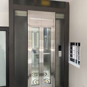 Thang máy vách kính gia đình tiêu chuẩn