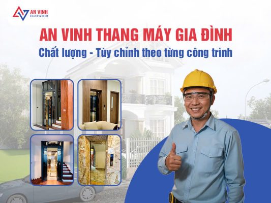 An Vinh thang máy gia đình