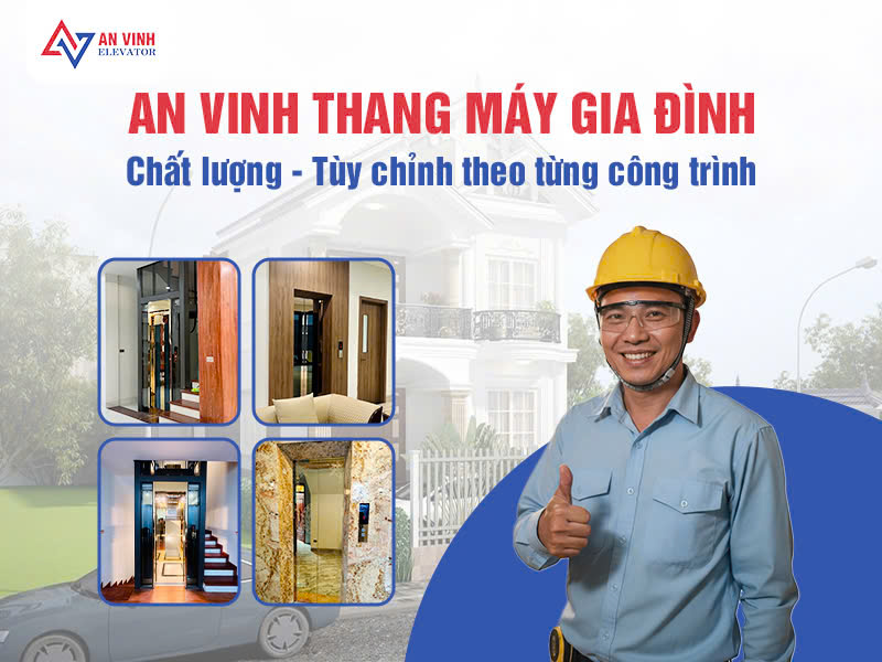 An Vinh thang máy gia đình
