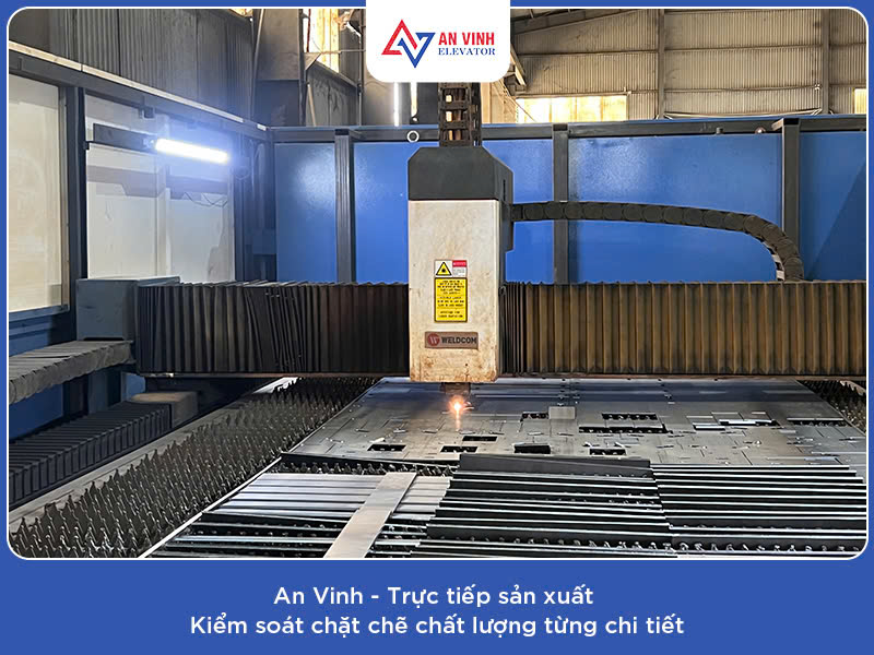 An Vinh thang máy gia đình