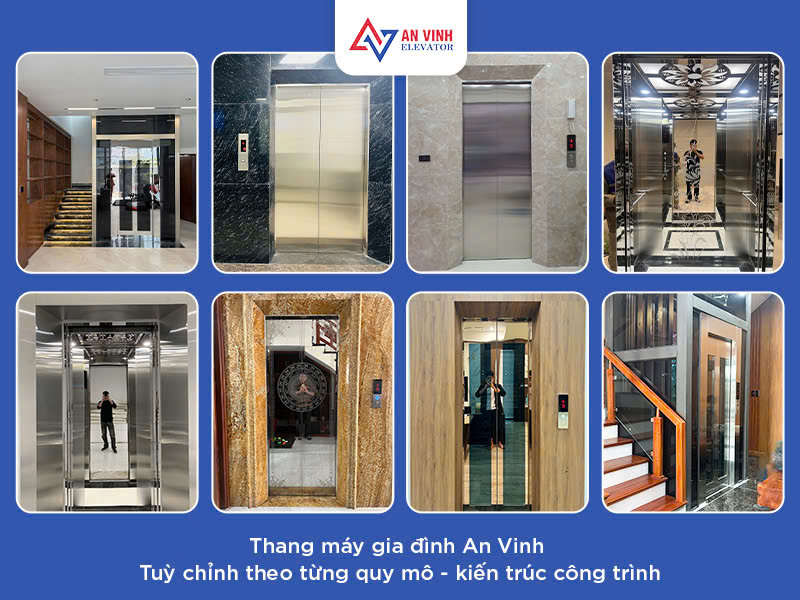 An Vinh thang máy gia đình