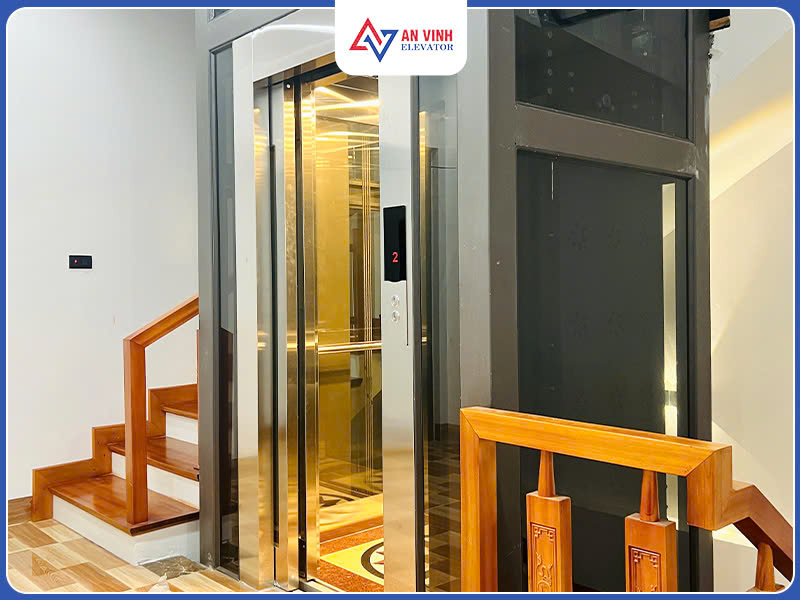 Nhà ống hẹp có lắp được thang máy không? Giải pháp tối ưu từ An Vinh