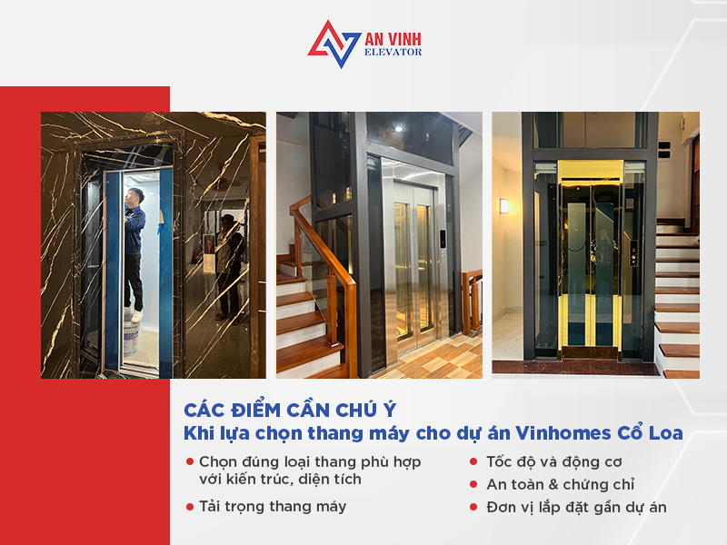 Lắp thang máy Vinhomes Cổ Loa