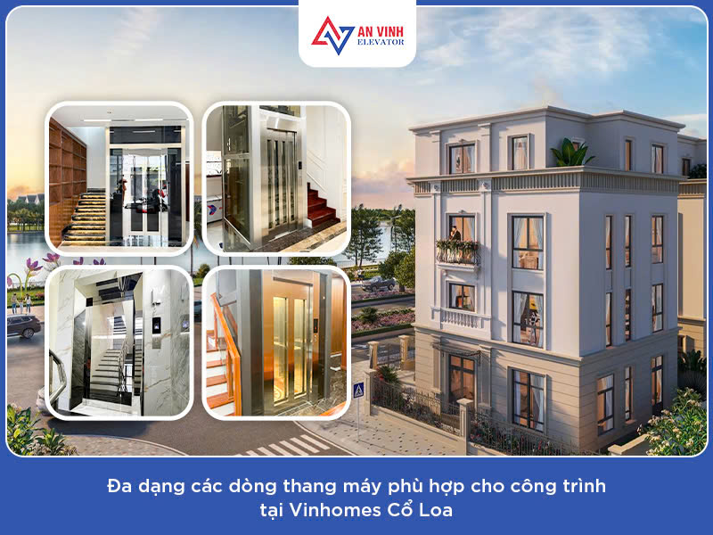 Thang máy gia đình Vinhomes Cổ Loa