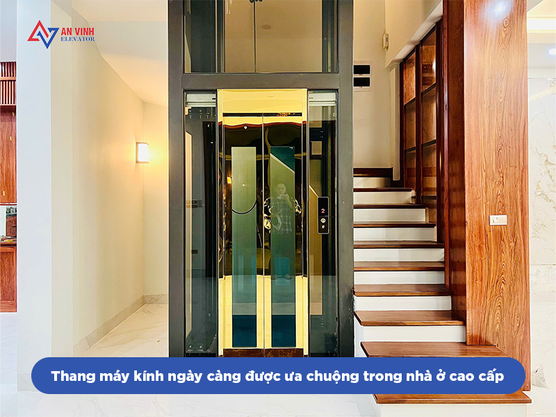 Thang máy kính Vinhomes Cổ Loa