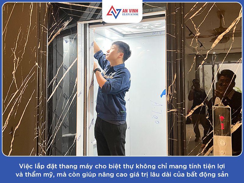 Kinh nghiệm lựa chọn đơn vị lắp thang máy cho biệt thự tại Vinhomes Cổ Loa