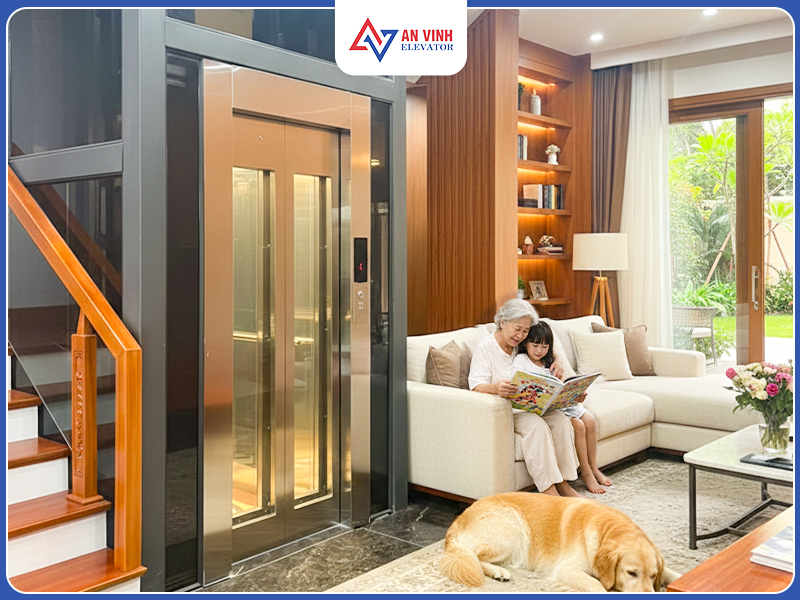 Lắp thang máy ngoài lõi thang