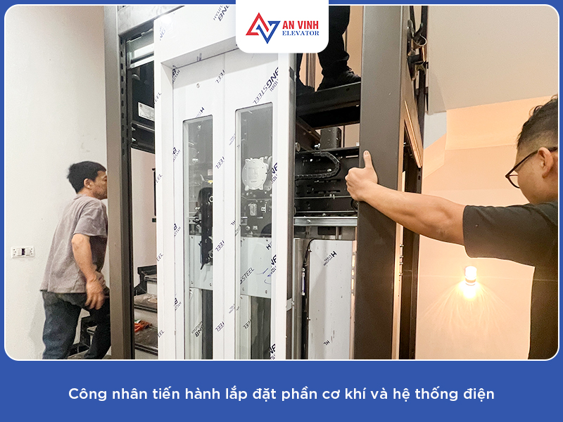 Lắp đặt hệ thống điện và điều khiển