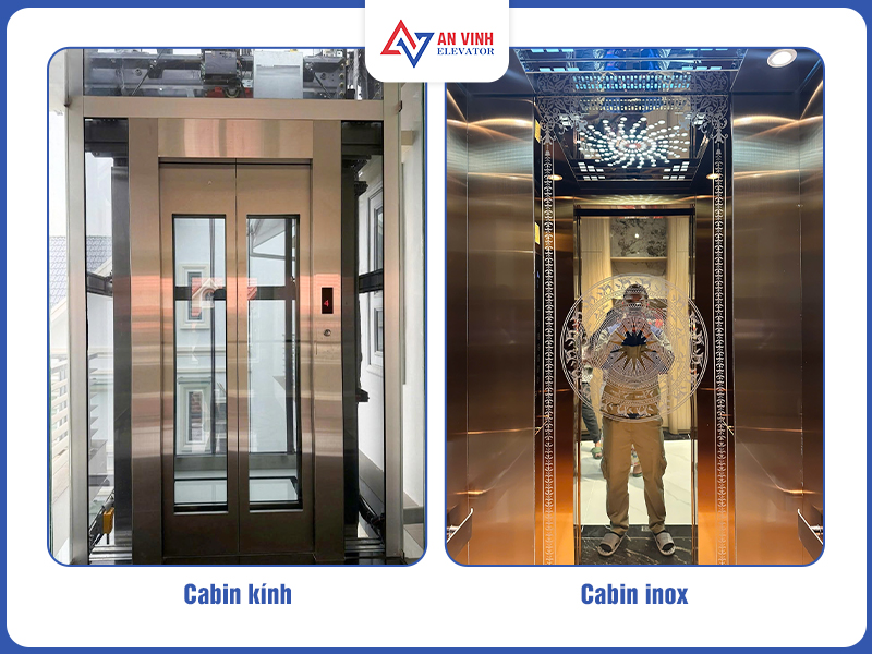 Khi nào nên cân nhắc thang máy inox thay vì thang kính?