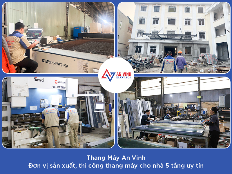 Thang Máy An Vinh - Đơn vị sản xuất thang máy uy tín