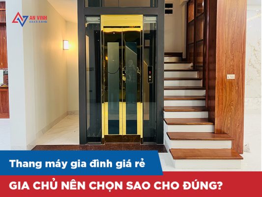Thang máy gia đình giá rẻ