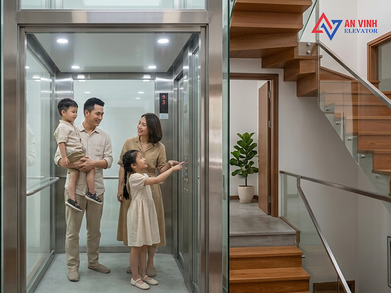 Thang Máy An Vinh - Giải pháp homelift tối ưu cho nhà ở