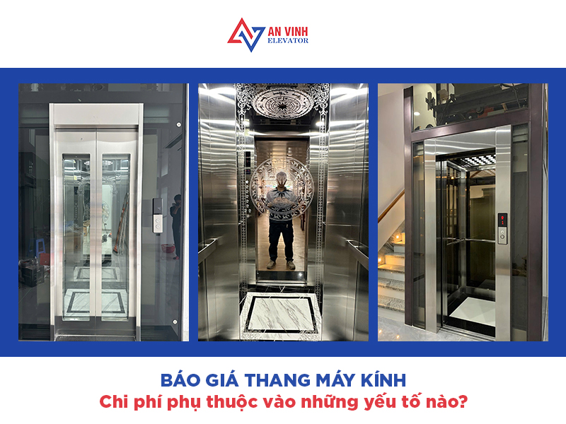Báo giá thang máy kính