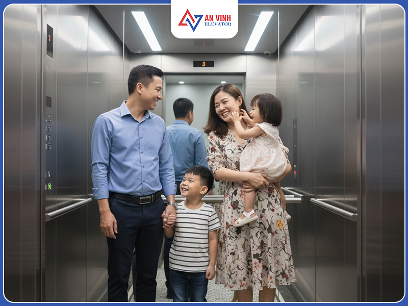 Trải nghiệm sử dụng thực tế của thang 350kg