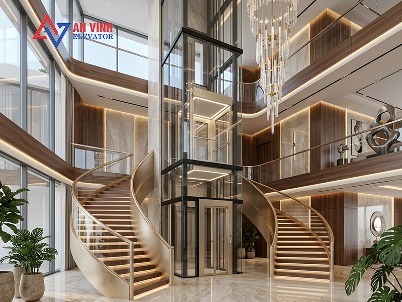 Kích thước và tải trọng nào phù hợp cho biệt thự?
