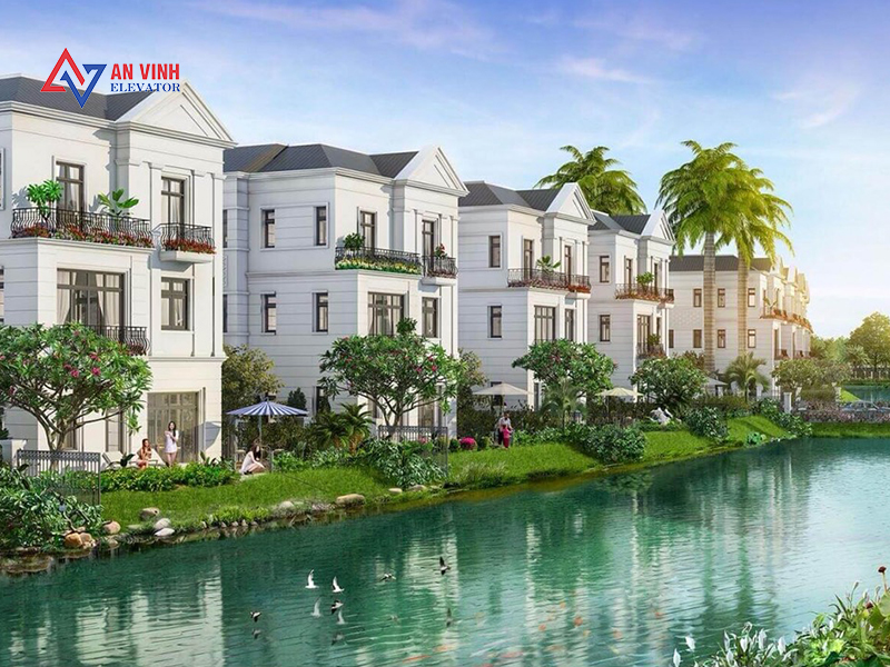 Đặc điểm nhà phố và biệt thự tại Vinhomes Cổ Loa tạo ra nhu cầu thang máy như thế nào?