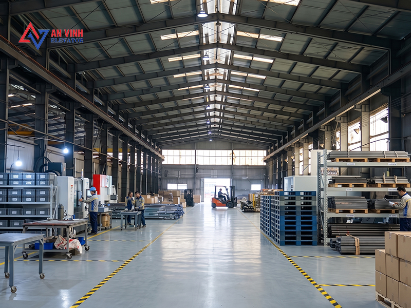 Thang Máy An Vinh - Giải pháp phù hợp cho nhà phố và biệt thự tại Vinhomes Cổ Loa
